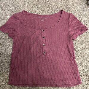 Purple American Eagle Tee